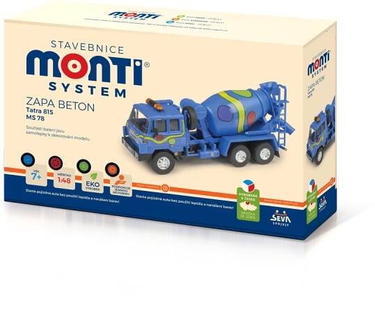 Plastová Tatra 815: Nový model od Monti Systém