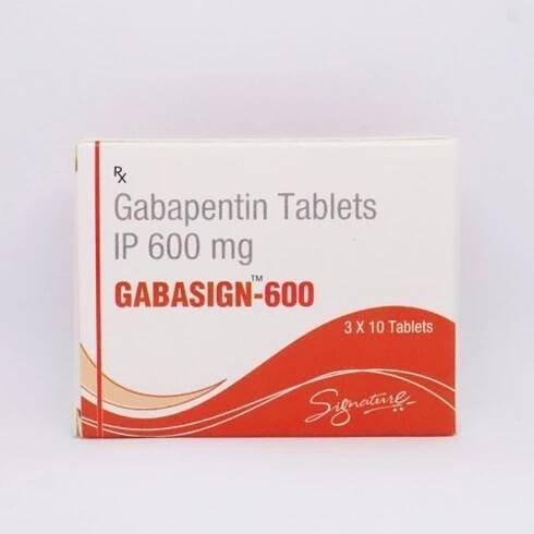 GABASIGN 600 MG 10 Tablets