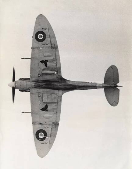Spitfire Mk. V za letu