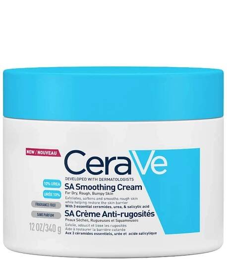 CeraVe SA Smoothing Cream with Salicylic Acid for Dry, Rough & Bumpy Skin 340g Image 1