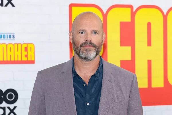 David Denman at the 'Peacemaker' Season 2 premiere