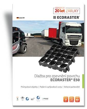 Live prospekt ECORASTER E50 - ECORASTER.cz