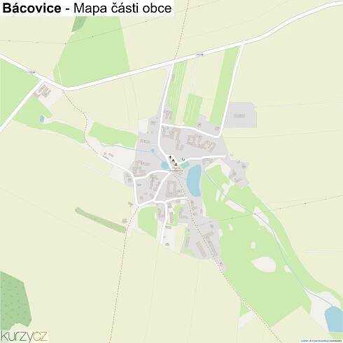 Bácovice - mapy | Kurzy.cz