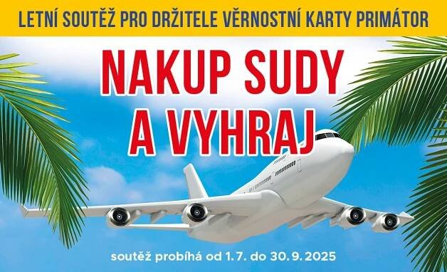 Letní soutěž SUDY - 2025 - I LOVE PRIMÁTOR 