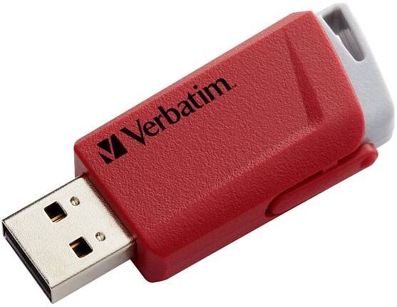 Verbatim V Store N CLICK USB flash disk 16 GB žlutá, červená, modrá 49306  USB 3.2 (Gen 1x1)