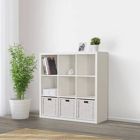 KALLAX Shelf unit - white 43 7/8x43 7/8 "