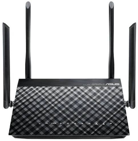 Router Asus DSL-AC55U - AC1200 dvoupásmový ADSL/VDSL Wi-Fi Modem router...