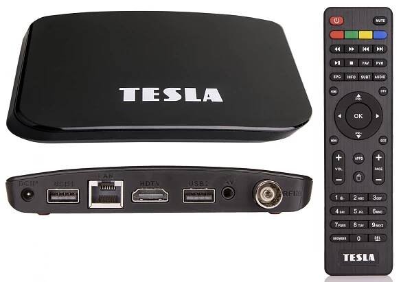 DVB-T přijímač TESLA TEH 500 T2 DVB-T2 H.265 HEVC Android, KODI 1790 Kč