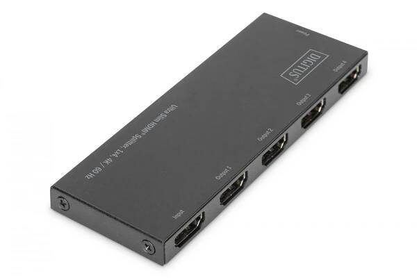 HDMI rozbočovač Digitus Ultra Slim HDMI splitter, 1x4, 4K / 60 Hz (DS-45323)
