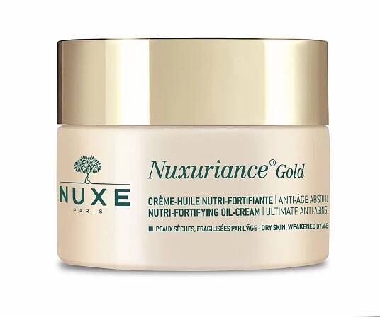 Pleťový krém NUXE Nuxuriance Gold Nutri-Fortifying Oil-Cream 50 ml