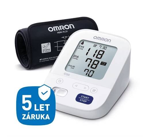 OMRON M3 Comfort intelli, 5let záruka