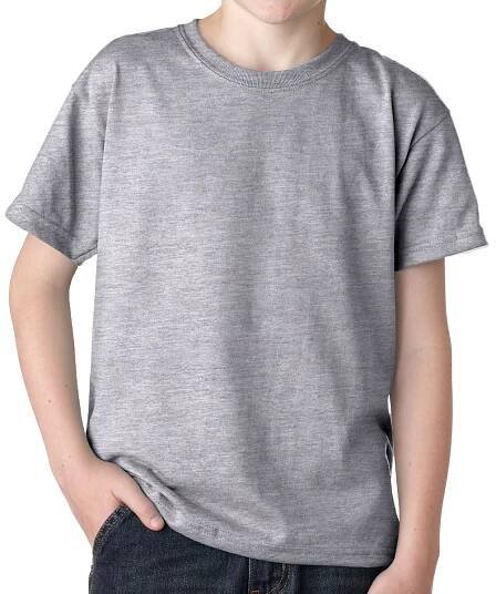Gildan 8000Y Gildan Youth DryBlend custom printed t-shirt.