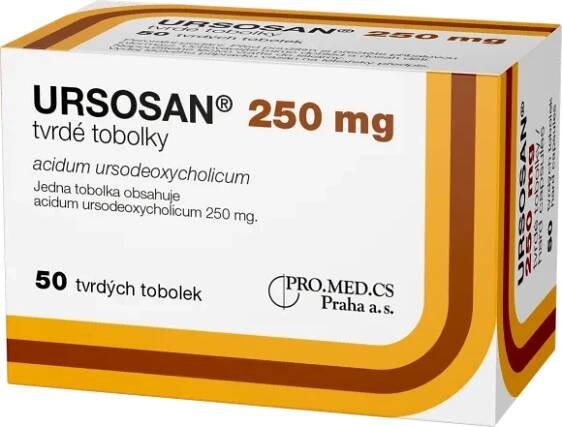 URSOSAN 250 mg tvrdé tobolky
