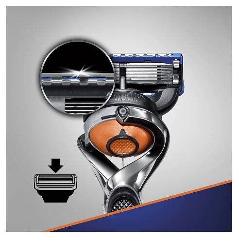 Gillette Fusion Proglide Náhradné hlavice 4 ks