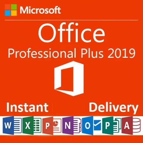 Microsoft Office 2019 Professional Plus Original Key - Genuine & Lifetime License