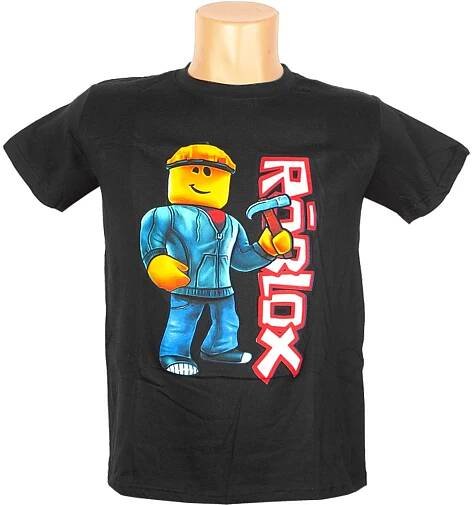 Tričko dětské Roblox černé