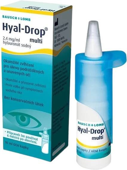 Hyal-Drop multi 2,4 mg oční kapky 10 ml