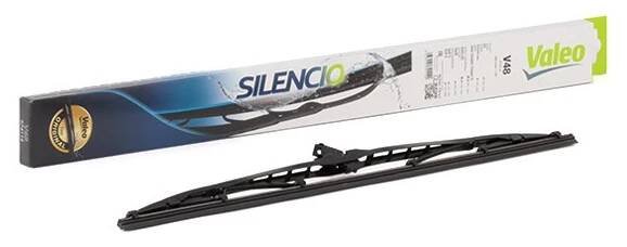 VALEO SILENCIO STANDARD SILENCIO CONVENTIONAL SINGLE 574114 List stěrače 480 mm přední, Standardní, Uchycení háčky V48
