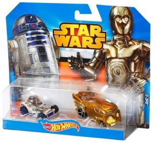 Hot Wheels Star Wars 2ks autíčko - C-3PO a R2-D2 | 4KIDS.cz ★