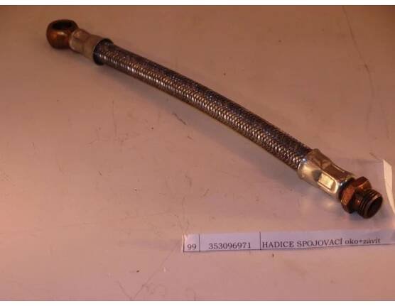 Hadice paliva BGO 8x270 mm / šroub - oko