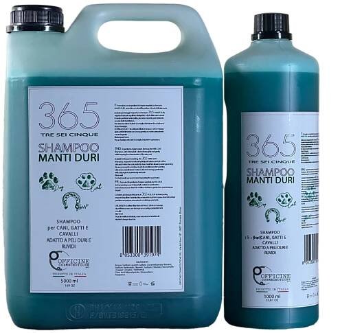 ACTIVE Officine Cosmeceutiche 365 Line Hard coat shampoo šampon pro hrubosrstá plemena - Fortissimo.cz