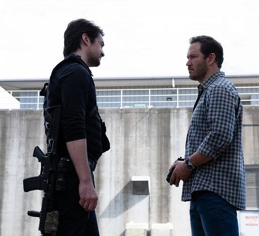 Vincent Piazza, Mark-Paul Gosselaar - Smrtící virus - Pěkně si vás vychutnám - Z filmu