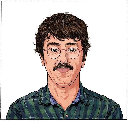 EL MUNDO - Opinion Portraits Vol. III — Guillermo Ortego - Comics & Illustration