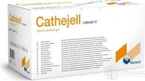 CATHEJELL LIDOCAIN C gel Urt (Lidokainová kapky 12,5 g) 1x25 ks
