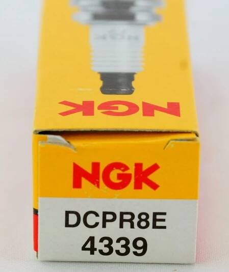 Set of 2 Genuine NGK 4339 Spark Plugs DCPR8E - Image 8