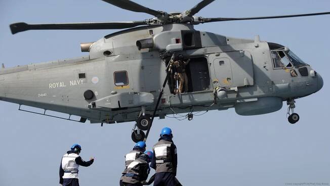 merlin hm2 helicopter royal navy agusta westland aw101 leonardo naval air squadron nas rnas culdrose 31