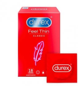 Durex Feel Thin Classic 18 pack