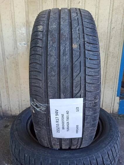 Letní pneu Bridgestone Turanza T001 AO 215/55 R17 94V 5mm 2ks - Pneumatiky