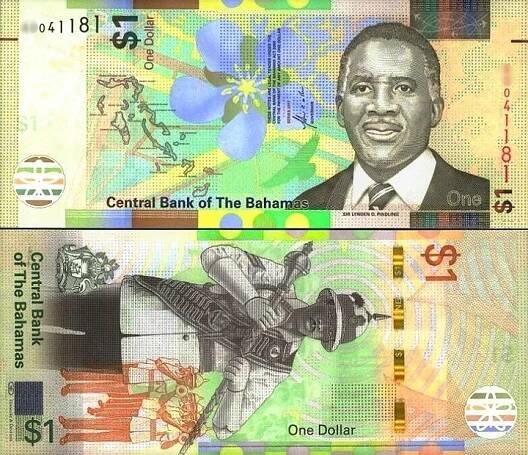 # BAHAMY – 1 DOLAR – 2017 – P-77 – UNC