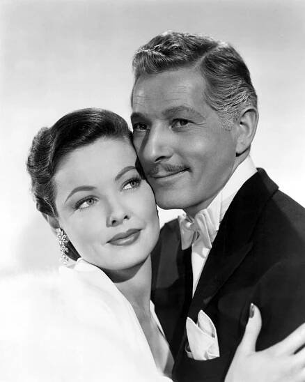 ON THE RIVIERA, Danny Kaye, Gene Tierney, 1951