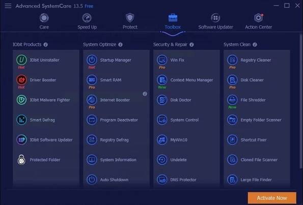 Advanced SystemCare Free 18.4 - Download for PC Free