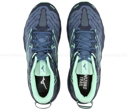 Mizuno Wave Mujin 10 - Vintage Indigo/Neo Mint/India Ink