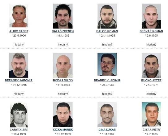 Osoby z Mostecka v pátrání policie, stav k 30. červnu 2022. Všichni pohřešovaní a hledaní jsou ve veřejně přístupné databázi na webu Policie ČR.