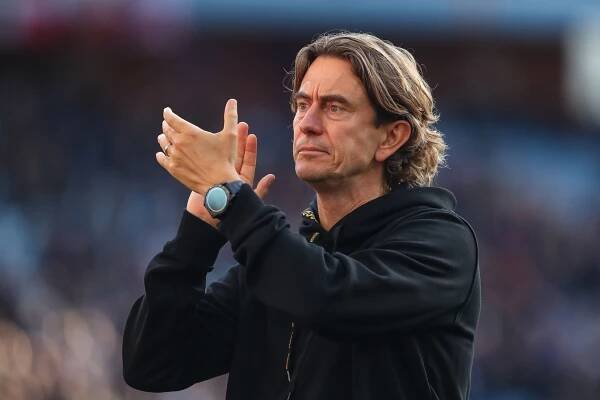 Fotka: Thomas Frank, trenér týmu Brentford FC