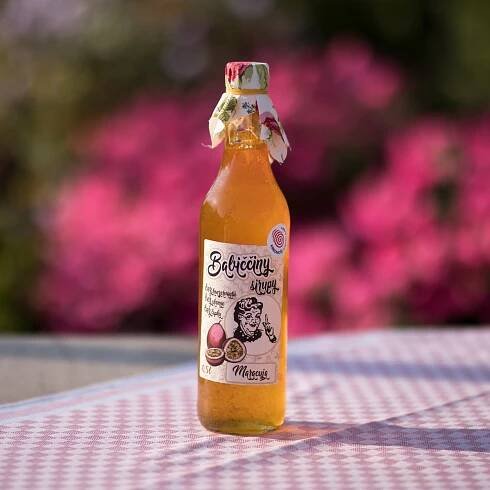 Maracuja – sirup 0,5l - Babiččiny sirupy
