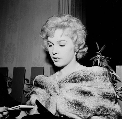 Stella Stevens Attends An Event In Los Angeles, Ca, 1959.