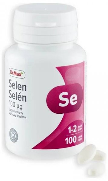 Dr. Max Selén 1×100 tbl, výživový doplnok