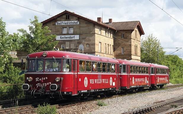Bilder - Schienenbus ROTER FLITZER