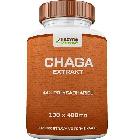 Chaga extrakt 50g - 44% polysacharidů - mediciální houba