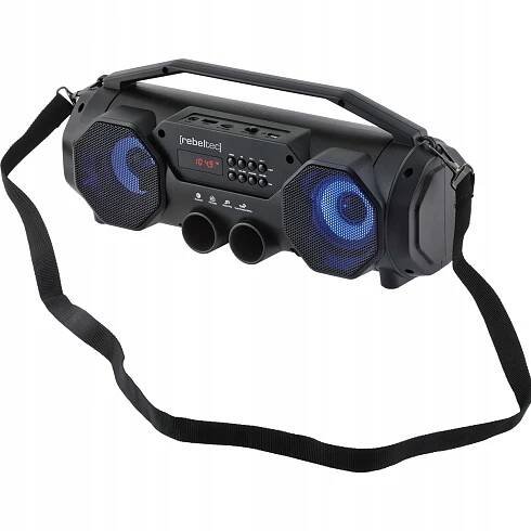 PŘENOSNÝ BLUETOOTH PŘEHRÁVAČ BOOMBOX MP3 12W BT5.0 TWS USB/SD, 6-9 H PROVOZU Stav balení originální