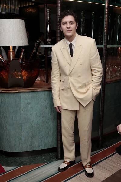 Dylan Llewellyn at the Vanity Fair EE Rising Star party.