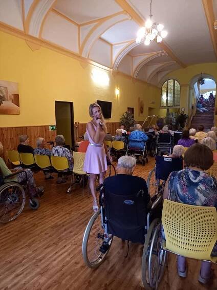 Hudební vystoupení-koncert Lucie Třešňákové – ÚSS Miličeves