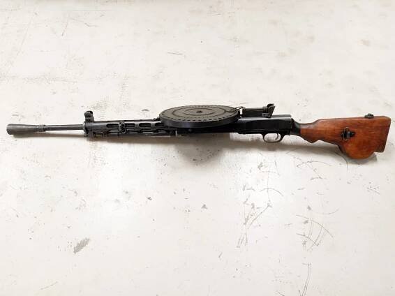 ZNEHODNOCENÝ kulomet DP 28
