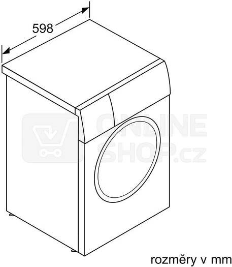 Pračka Bosch WGB254A0BY | OnlineShop.cz