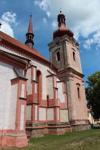 Nepomuk, Kostel sv. Jakuba Většího | Církevní turistika