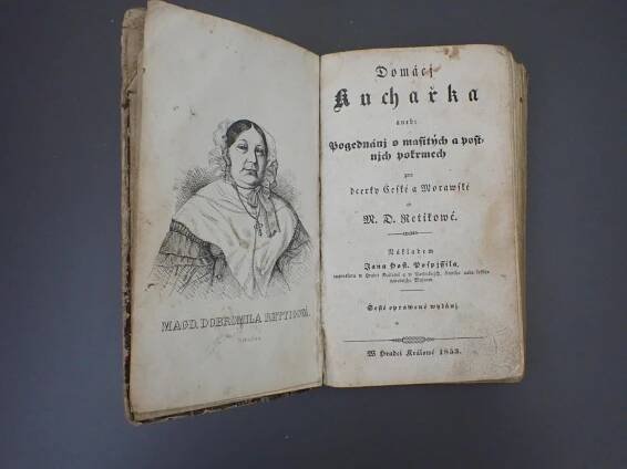 KUCHAŘKA MAGDALENA DOBROMILA RETTIGOVÁ HK 1853 (D295)